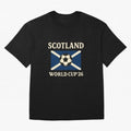Scotland World Cup 2026 Oversized T-Shirt Feel the Trophy Chase of FIFA World Cup 2026 Group Stage for Fans of Messi and Spain and Netherlands, Bringing Soccer Culture, Superstar Moments, National Team Dreams and Competitive Fire; Made for