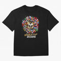 World Cup 2026 Flag Fusion Football T-Shirt Oversized T-Shirt Live for the Drama of Match Day Hype around FIFA World Cup 2026, Haaland and Mbappe, Netherlands, Game Day Rituals, Football Legends, Country Pride and the Road to the Final; Perfect for