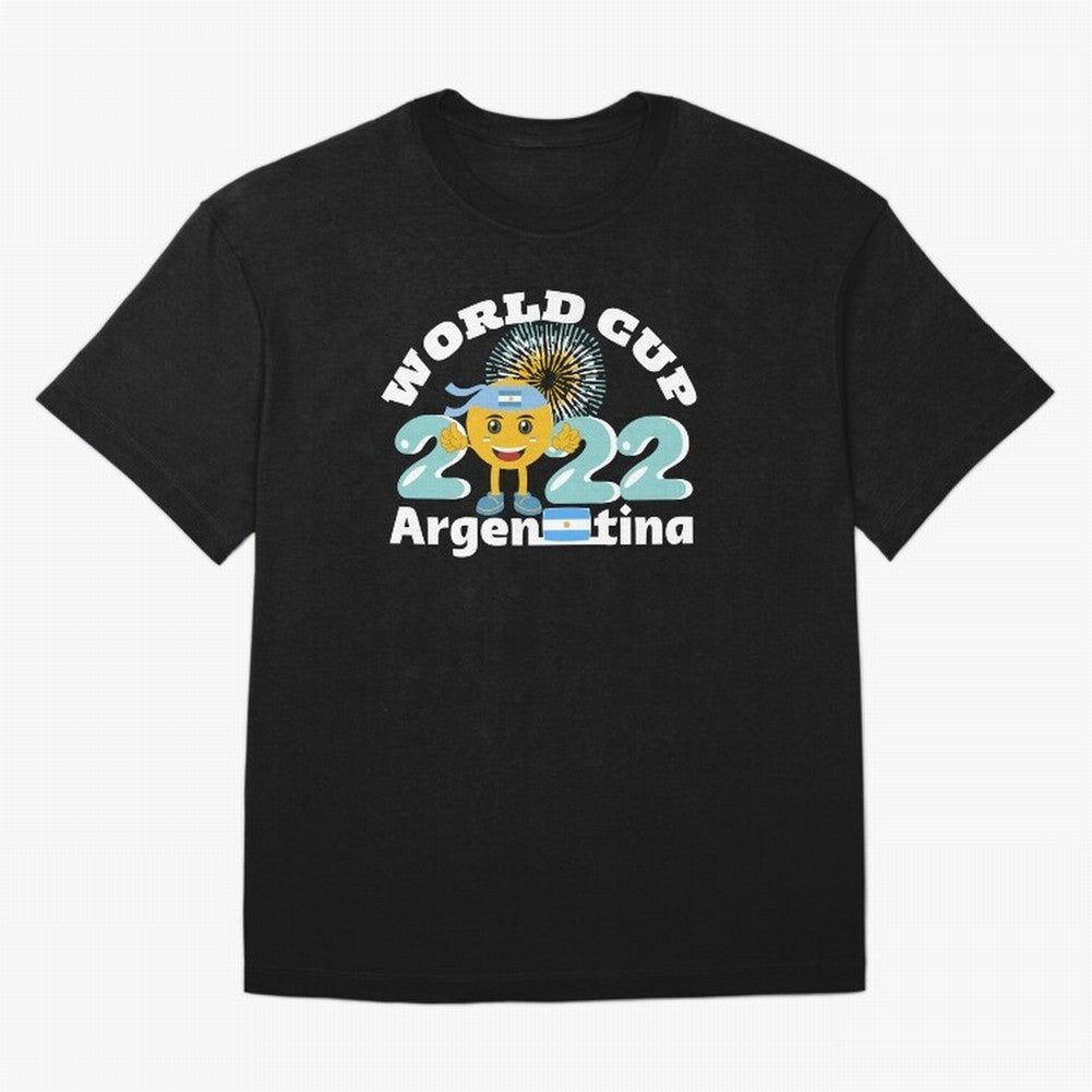 Football World Cup 2022 Winner. Argentina 2022. Oversized T-Shirt Make Memories around Global Football Passion for FIFA World Cup 2026, with CR7, France and Portugal, Classic Soccer Heritage, Championship Pressure, Fan Loyalty and International