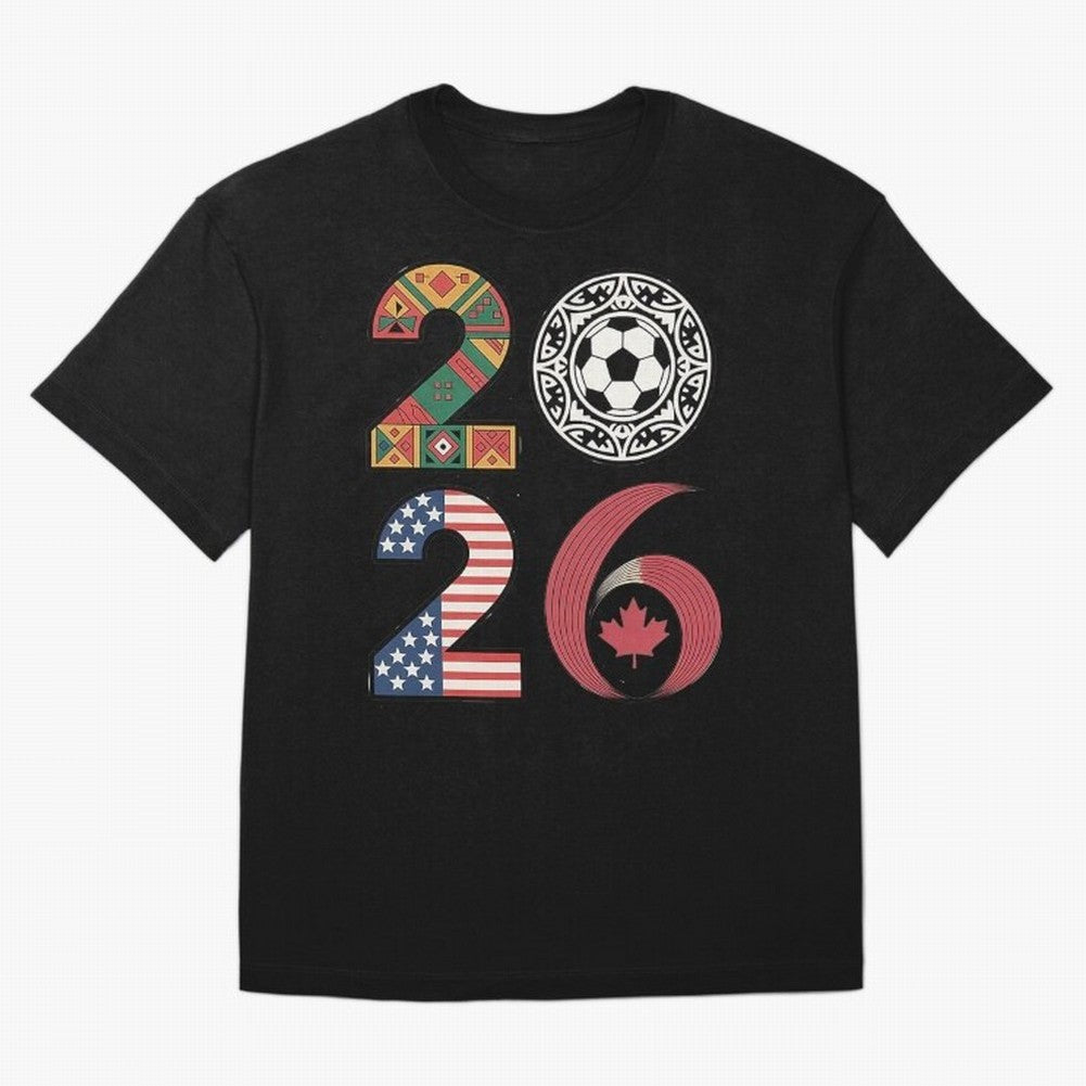 2026 Football Countries Oversized T-Shirt Represent Football Lovers during Global Football Passion for FIFA World Cup 2026 Group Stage, Filled with Haaland, England, Stadium Memories, Football Loyalty, International Chants and Championship