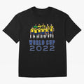 World Cup 2022 Oversized T-Shirt Honor the Football Icons of FIFA World Cup 2026 Group Stage Featuring CR7, England Energy, Soccer Culture, Superstar Moments, National Team Dreams and Competitive Fire; Perfect for People Who Love Argentina, Brazil,