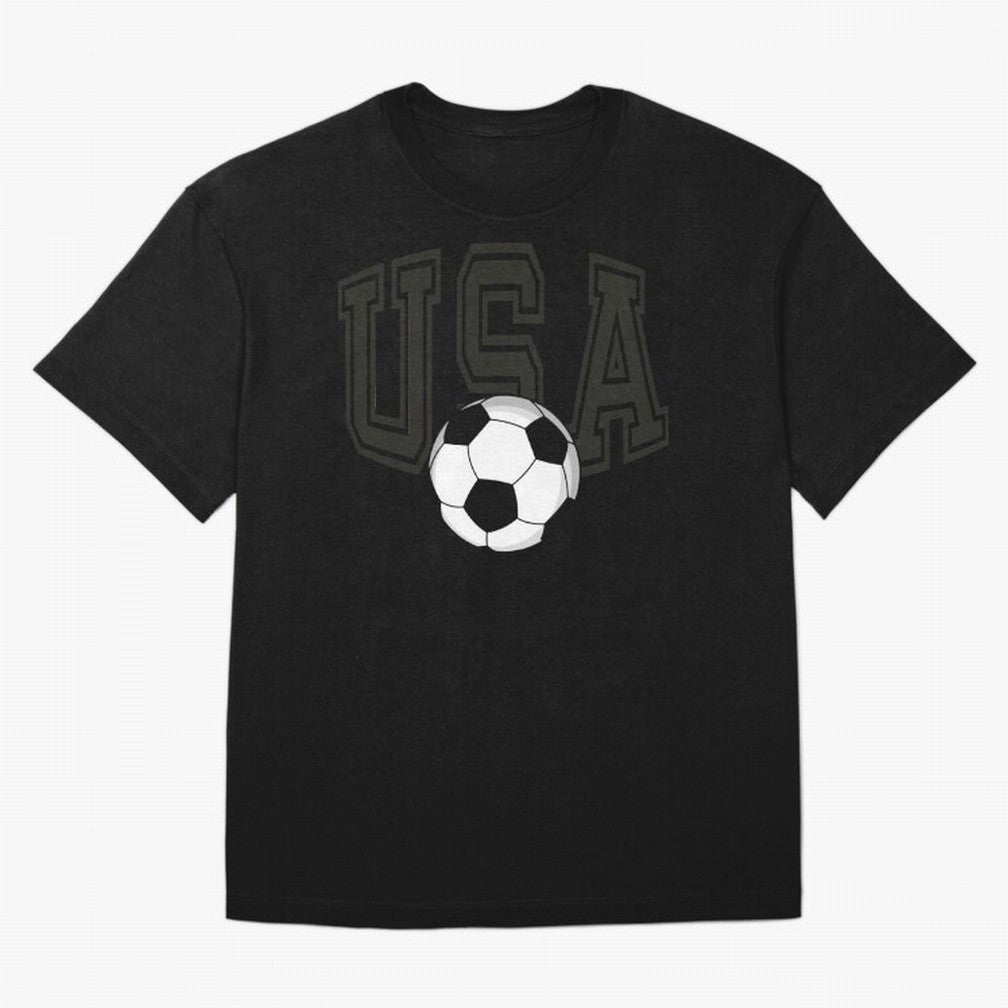 USA soccer ball American world cup 2026 fan Oversized T-Shirt Celebrate the Magic of FIFA World Cup 2026 USA Canada Mexico for Fans of Messi, Neymar and Mbappe and Argentina, Bringing Football Festival Excitement, Trophy Ambitions, Country