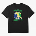 Australia World Cup 2022 Oversized T-Shirt Show Fan Pride Across FIFA World Cup 2026 Driven by Cristiano Ronaldo, Haaland and CR7, Portugal Energy, Stadium Chants, National Pride, Trophy Dreams and Unforgettable Football Memories; Made for