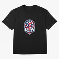 Usa 2026 World Cup - Star Spangled Soccer - American Host Fan Oversized T-Shirt Share the Excitement of FIFA World Cup 2026 for Fans of Messi, CR7 and Mbappe and Spain and Netherlands, Bringing Sports Nostalgia, International Competition, Famous