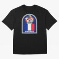 France 2026 Soccer T-shirt Oversized T-Shirt Celebrate FIFA World Cup 2026 Spirit, Connected to England, France and Netherlands, Neymar, Global Supporter Spirit, Legendary Goals, National Colors and Tournament Celebration; Great for Watch Parties,
