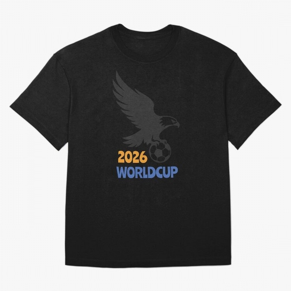 world cup 2026 Oversized T-Shirt Bring a Vintage Feel to Match Day Hype around FIFA World Cup 2026 Group Stage, Mbappe, France, Championship Spirit, Famous Goals, Roaring Crowds and International Football Unity; Great for Supporters Who Love