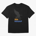 world cup 2026 Oversized T-Shirt Bring a Vintage Feel to Match Day Hype around FIFA World Cup 2026 Group Stage, Mbappe, France, Championship Spirit, Famous Goals, Roaring Crowds and International Football Unity; Great for Supporters Who Love