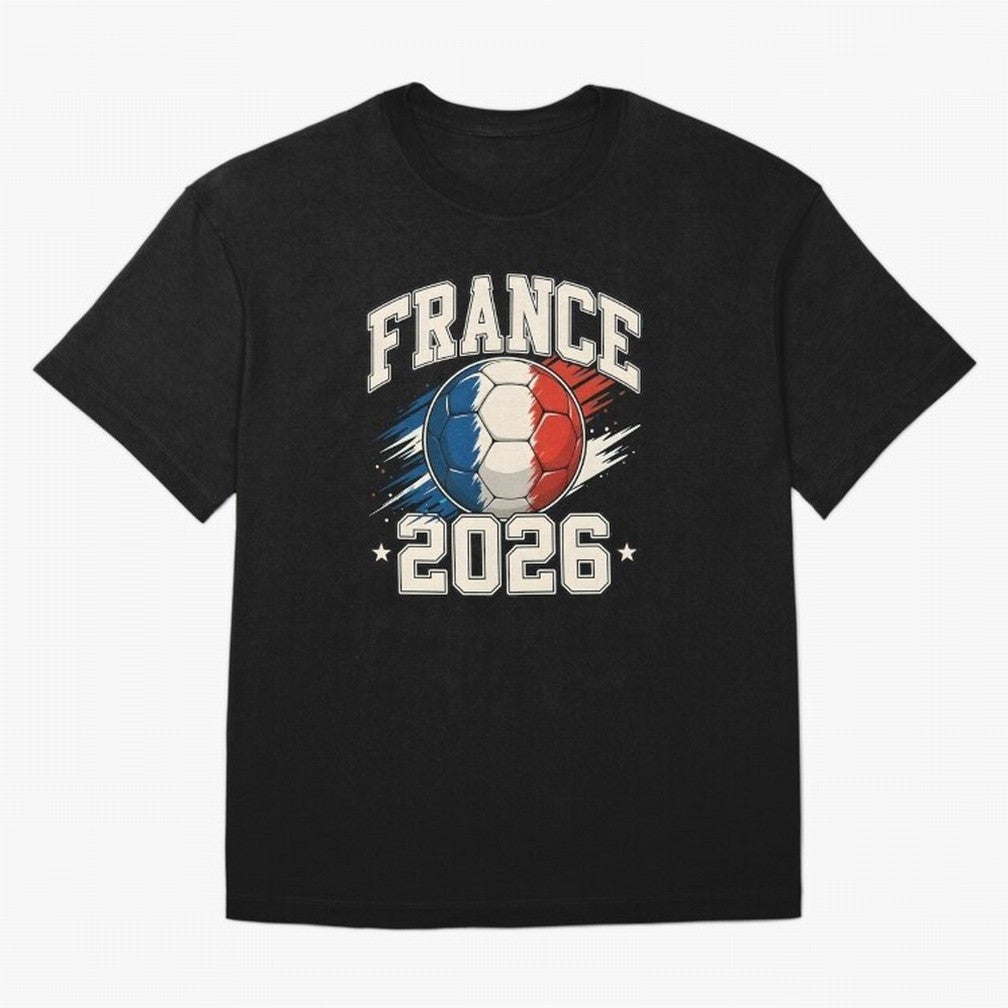 France 2026 World Cup for Football Fans and Teams Oversized T-Shirt Step into FIFA World Cup 2026 Group Stage for Fans of Neymar and England and Germany, Bringing Stadium Chants, National Pride, Trophy Dreams and Unforgettable Football Memories;