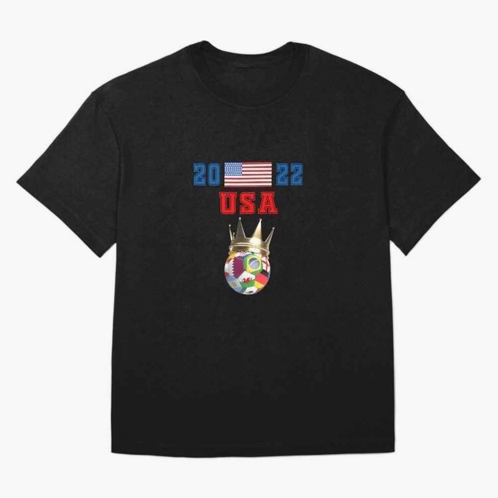 Usa World Cup Jersey 2022 Oversized T-Shirt Celebrate the Next Chapter of Match Day Hype around FIFA World Cup 2026, Cristiano Ronaldo, Haaland and CR7, Portugal, Championship Spirit, Famous Goals, Roaring Crowds and International Football Unity;