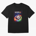 North America Soccer 2026 Soccer 26 Usa Canada Mexico Fan United 2026 Soccer Oversized T-Shirt Represent Football Lovers during the FIFA World Cup 2026 Journey through CR7 and Messi Highlights, France and Portugal Pride, Goal Celebration Energy,