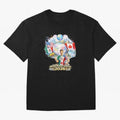 All The World United 2026 Football Design Oversized T-Shirt Mark FIFA World Cup 2026 Spirit, Capturing England, France and Netherlands, Mbappe, Sports Nostalgia, International Competition, Famous Players and Unforgettable Victories; Great for Watch