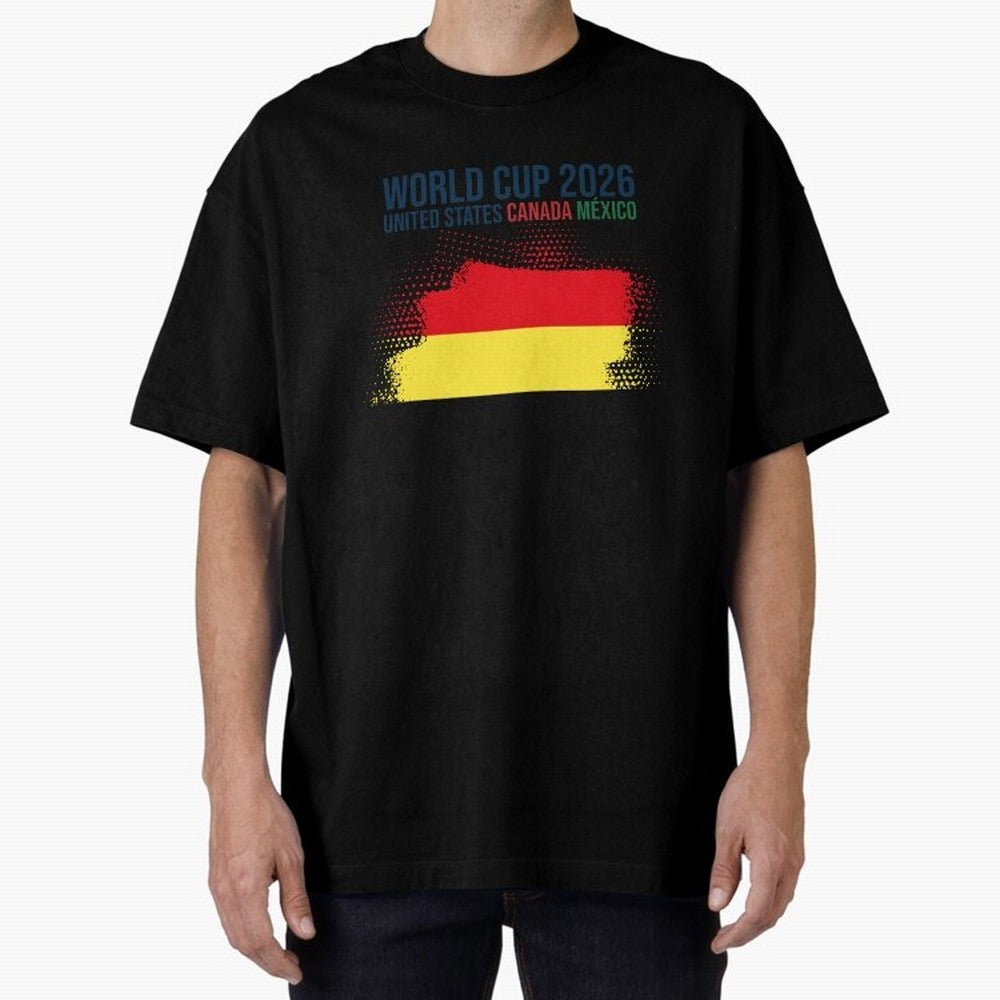BELGIUM WORLD CUP 2026 Oversized T-Shirt Make Game Day About FIFA World Cup 2026 USA Canada Mexico for Fans of Mbappe and Neymar and Germany, Bringing Classic Soccer Heritage, Championship Pressure, Fan Loyalty and International Pride; Built for