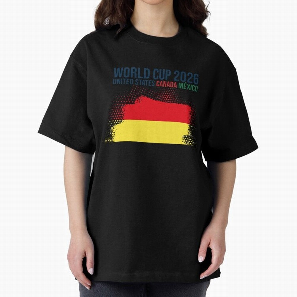 BELGIUM WORLD CUP 2026 Oversized T-Shirt Make Game Day About FIFA World Cup 2026 USA Canada Mexico for Fans of Mbappe and Neymar and Germany, Bringing Classic Soccer Heritage, Championship Pressure, Fan Loyalty and International Pride; Built for