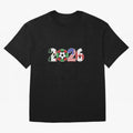 North American Soccer Spirit Team 2026 T-Shirt_82770209 Oversized T-Shirt Keep the Match Day Mood of FIFA World Cup 2026 USA Canada Mexico Spirit, Built around Brazil, Portugal and Argentina, Mbappe and Neymar, Match Day Excitement, Supporter