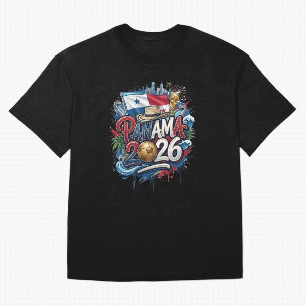 Panama World Cup 2026 Football Legacy Oversized T-Shirt Fuel Your Fan Pride for FIFA World Cup 2026 Spirit, Built around Brazil, Haaland, Soccer Culture, Superstar Moments, National Team Dreams and Competitive Fire; Perfect for Supporters Who Want