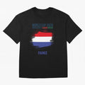 FRANCE WORLD CUP 2026 Oversized T-Shirt Keep the Match Day Mood of FIFA World Cup 2026 USA Canada Mexico for Fans of Neymar and Portugal, Bringing Game Day Rituals, Football Legends, Country Pride and the Road to the Final; Perfect for Fans,