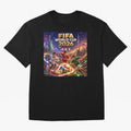 Host Nations Football 2026 #football 2026 Oversized T-Shirt Remember Iconic Moments from Match Day Hype around FIFA World Cup 2026 Group Stage, CR7, France and Portugal, Global Supporter Spirit, Legendary Goals, National Colors and Tournament