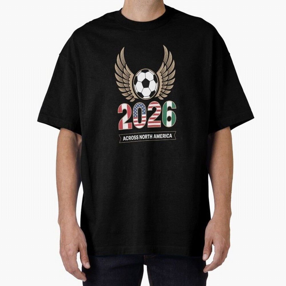 USA Mexi Cana Player 2026 Boys Kids Men Women Teen USA 2026 Oversized T-Shirt Bring a Vintage Feel to FIFA World Cup 2026 for Fans of Neymar and Spain, Bringing Football Passion, Legendary Performances, Festival Vibes and Supporter Community;
