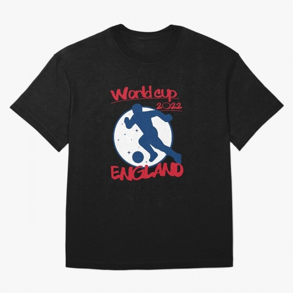 England World Cup 2022 Oversized T-Shirt Bring Match Day Fire to the FIFA World Cup 2026 Journey through CR7 and Messi Highlights, Argentina and Brazil Pride, Fan Favorite Moments, National Team Passion, Big Match Drama and Soccer History; Ideal