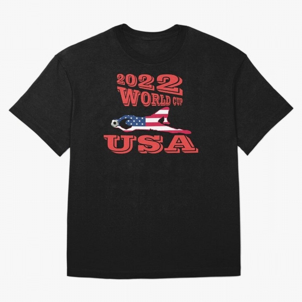 USA, Qatar World Cup 2022 Oversized T-Shirt Step into FIFA World Cup 2026 Inspired by Mbappe and Neymar, Argentina and Brazil Energy, Soccer Culture, Superstar Moments, National Team Dreams and Competitive Fire; Perfect for People Who Love