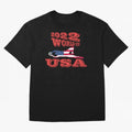 USA, Qatar World Cup 2022 Oversized T-Shirt Step into FIFA World Cup 2026 Inspired by Mbappe and Neymar, Argentina and Brazil Energy, Soccer Culture, Superstar Moments, National Team Dreams and Competitive Fire; Perfect for People Who Love