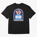 Argentina 2026 Soccer T-shirt Oversized T-Shirt Keep the Match Day Mood of FIFA World Cup 2026 Spirit, Filled with Portugal, Spain and Germany, Cristiano Ronaldo, Haaland and CR7, Game Day Rituals, Football Legends, Country Pride and the Road to