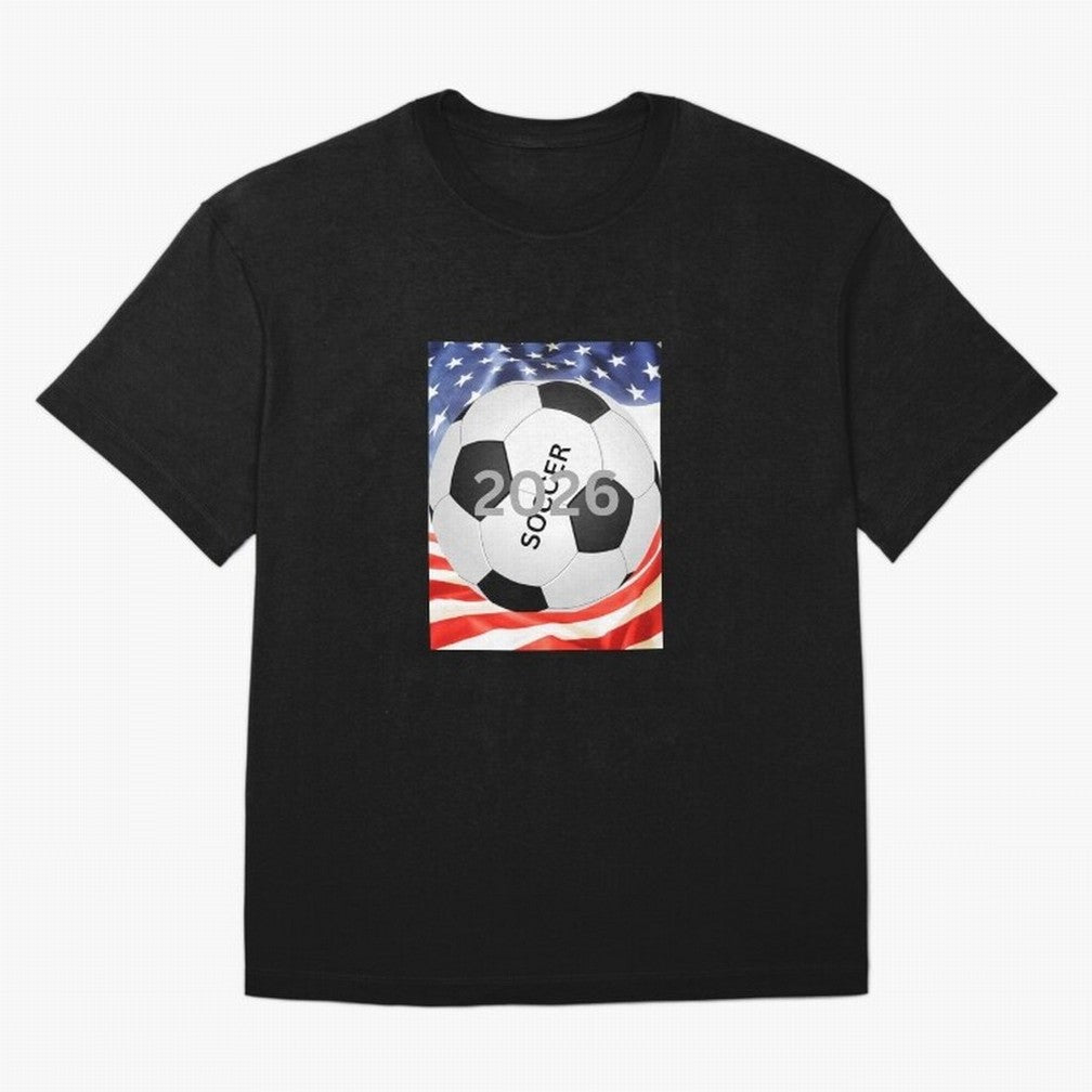 THIS IS SOCCER 2026 Oversized T-Shirt Bring a Vintage Feel to the FIFA World Cup 2026 USA Canada Mexico Journey through Mbappe Highlights, France Pride, Fan Favorite Moments, National Team Passion, Big Match Drama and Soccer History; Great for