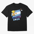 Argentina world cup design Oversized T-Shirt Make the Season About FIFA World Cup 2026 USA Canada Mexico Spirit, Connected to Brazil, CR7 and Messi, Worldwide Fan Energy, Dramatic Goals, Stadium Lights and Championship Celebrations; Great for Watch