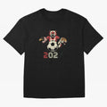 United 2026 Soccer Mascots North America Tournament T-Shirt_83157189 Oversized T-Shirt Celebrate Rivalries and Pride in Global Football Passion for FIFA World Cup 2026, Inspired by Haaland and Mbappe, England, France and Netherlands, Champion