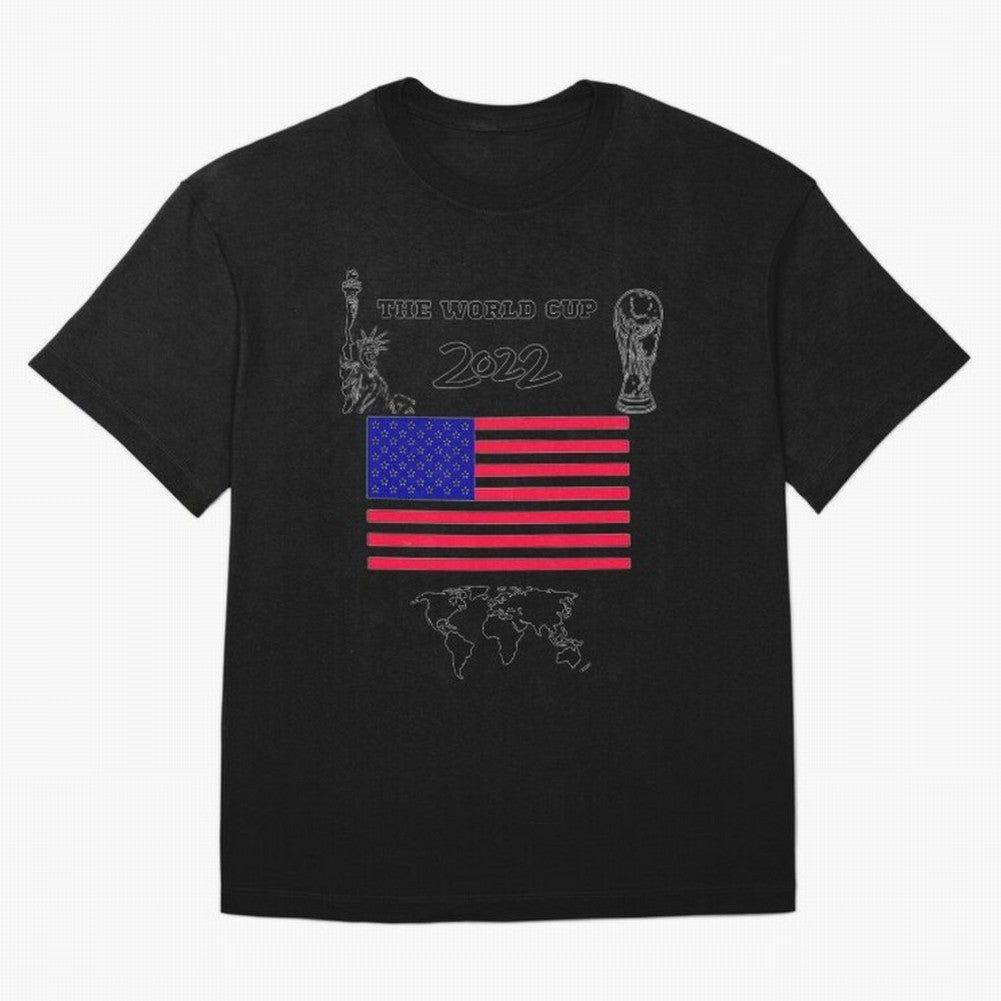 T-shirt for World cup, USA Oversized T-Shirt Bring Home FIFA World Cup 2026 for Fans of Messi and Portugal, Bringing Worldwide Fan Energy, Dramatic Goals, Stadium Lights and Championship Celebrations; Ideal for Football Dads, Football Moms,