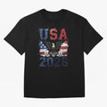 USA 2026 Soccer Eagle - World Cup Football Oversized T-Shirt Follow Every Goal of Global Football Passion for FIFA World Cup 2026 Group Stage, Made for Cristiano Ronaldo, Haaland and CR7, Spain and Netherlands, Champion Mindset, Group Stage Buzz,