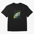 Brazil Soccer 2026 Fan Shirt ¨C Brazil Football Supporter Oversized T-Shirt Feel the Roar of Match Day Hype around FIFA World Cup 2026 USA Canada Mexico, CR7 and Messi, England, Retro Football Energy, Iconic Rivalries, Trophy Chase Drama and
