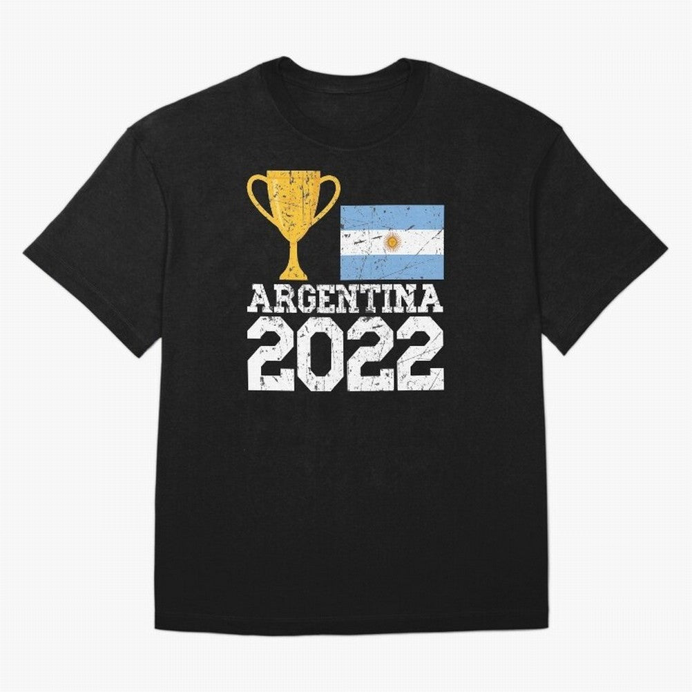 Argentina World Cup Soccer Football 2022, Argentina Soccer Jersey Argentinian Football, Argentina, Argentinian, Qatar World Cup 2022 Oversized T-Shirt Refresh Global Football Passion for FIFA World Cup 2026 USA Canada Mexico, with Messi, Neymar and