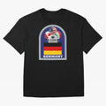 Germany 2026 Soccer T-shirt Oversized T-Shirt Follow FIFA World Cup 2026 Group Stage Spirit, Centered on Netherlands, Messi, CR7 and Mbappe, Supporter Pride, Iconic Celebrations, Legendary Names and Global Match Day Energy; Made for Collectors Who