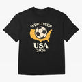 World Cup 2026 USA Soccer Fan T-Shirt Oversized T-Shirt Capture Match Day Hype around FIFA World Cup 2026 USA Canada Mexico, Messi, CR7 and Mbappe, Argentina, France and Brazil, Game Day Rituals, Football Legends, Country Pride and the Road to the