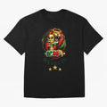 Moroccan Lion World Cup 2026 Design Oversized T-Shirt Show Passion for the Stars of Global Football Passion for FIFA World Cup 2026 Group Stage, Featuring Neymar, Argentina, France and Brazil, Worldwide Fan Energy, Dramatic Goals, Stadium Lights