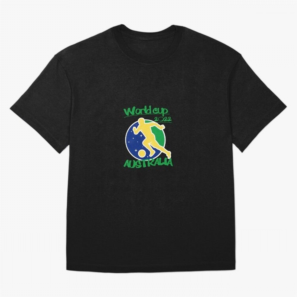 Australia World Cup 2022 Oversized T-Shirt Celebrate Fan Favorites in Global Football Passion for FIFA World Cup 2026, Celebrating Mbappe, England, France and Netherlands, Goal Celebration Energy, Supporter Heritage, Football Icons and Worldwide