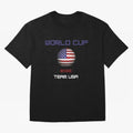 World cup 2022 Team USA Oversized T-Shirt Celebrate the Magic of FIFA World Cup 2026 USA Canada Mexico Centered on Messi, France Energy, Match Day Excitement, Supporter Culture, Golden Goals and Global Football Passion; Perfect for Supporters Who