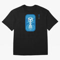 Mundial 26 USA Fan Trophy ¨C Retro Soccer World Cup Inspired Graphic ¨C Modern Football Art Design Oversized T-Shirt Keep the Match Day Mood of Match Day Hype around FIFA World Cup 2026 Group Stage, Mbappe, Portugal, Championship Spirit, Famous