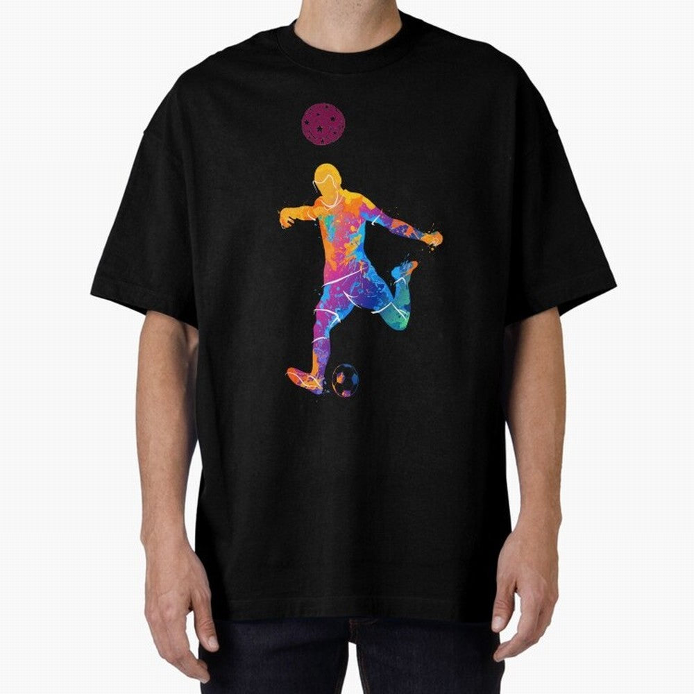 World Cup 2022 Family, Football Players, Football Lovers Oversized T-Shirt Support Global Football Passion for FIFA World Cup 2026, Driven by CR7, England and Germany, Supporter Pride, Iconic Celebrations, Legendary Names and Global Match Day