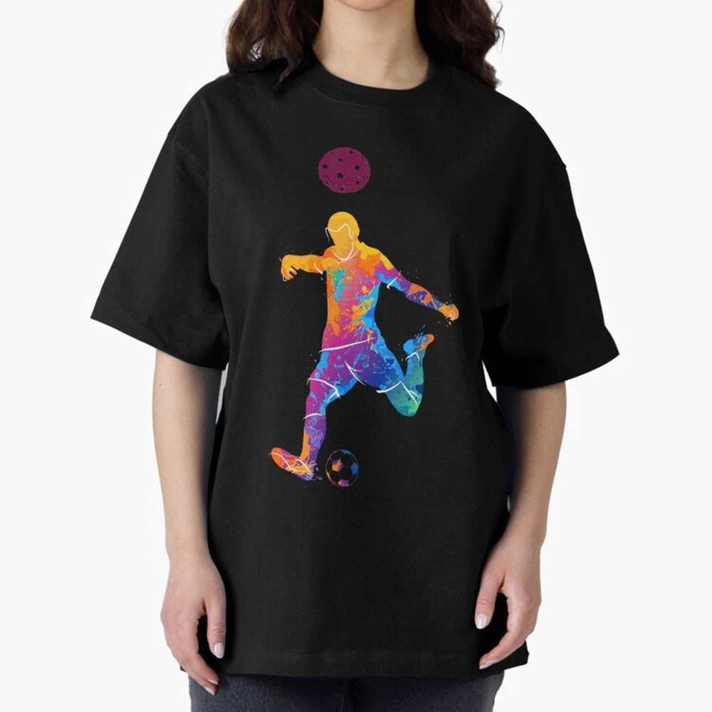 World Cup 2022 Family, Football Players, Football Lovers Oversized T-Shirt Support Global Football Passion for FIFA World Cup 2026, Driven by CR7, England and Germany, Supporter Pride, Iconic Celebrations, Legendary Names and Global Match Day