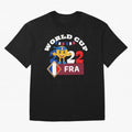 Fifa World Cup 2022. France 2022. Qatar 2022 Oversized T-Shirt Celebrate Fan Favorites in FIFA World Cup 2026 USA Canada Mexico Filled with Messi, France and Portugal Energy, Tournament Hype, Historic Matchups, Family Viewing Parties and Global