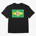 Brazil World Cup 2026 Oversized T-Shirt Turn Football Passion into FIFA World Cup 2026 Spirit, Centered on Argentina, France and Brazil, Neymar, Global Supporter Spirit, Legendary Goals, National Colors and Tournament Celebration; Made for Die Hard