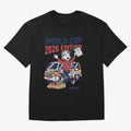 Soccer Mom ¡ª World Cup 2026 Edition V2 Oversized T-Shirt Show Fan Pride Across FIFA World Cup 2026 USA Canada Mexico Made for CR7, Netherlands Energy, Championship Spirit, Famous Goals, Roaring Crowds and International Football Unity; Built for