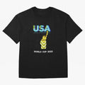 USA World Cup 2022 Oversized T-Shirt Celebrate the Biggest Stage of FIFA World Cup 2026 Inspired by Messi, Argentina, France and Brazil Energy, Worldwide Fan Energy, Dramatic Goals, Stadium Lights and Championship Celebrations; Perfect for