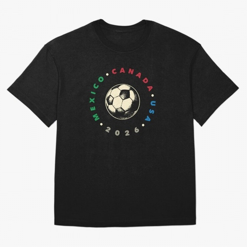 World Cup 2026 T-Shirt_36679031 Oversized T-Shirt Share FIFA World Cup 2026 Group Stage Connected to Haaland and Mbappe, Argentina and Brazil Energy, Worldwide Fan Energy, Dramatic Goals, Stadium Lights and Championship Celebrations; Created for
