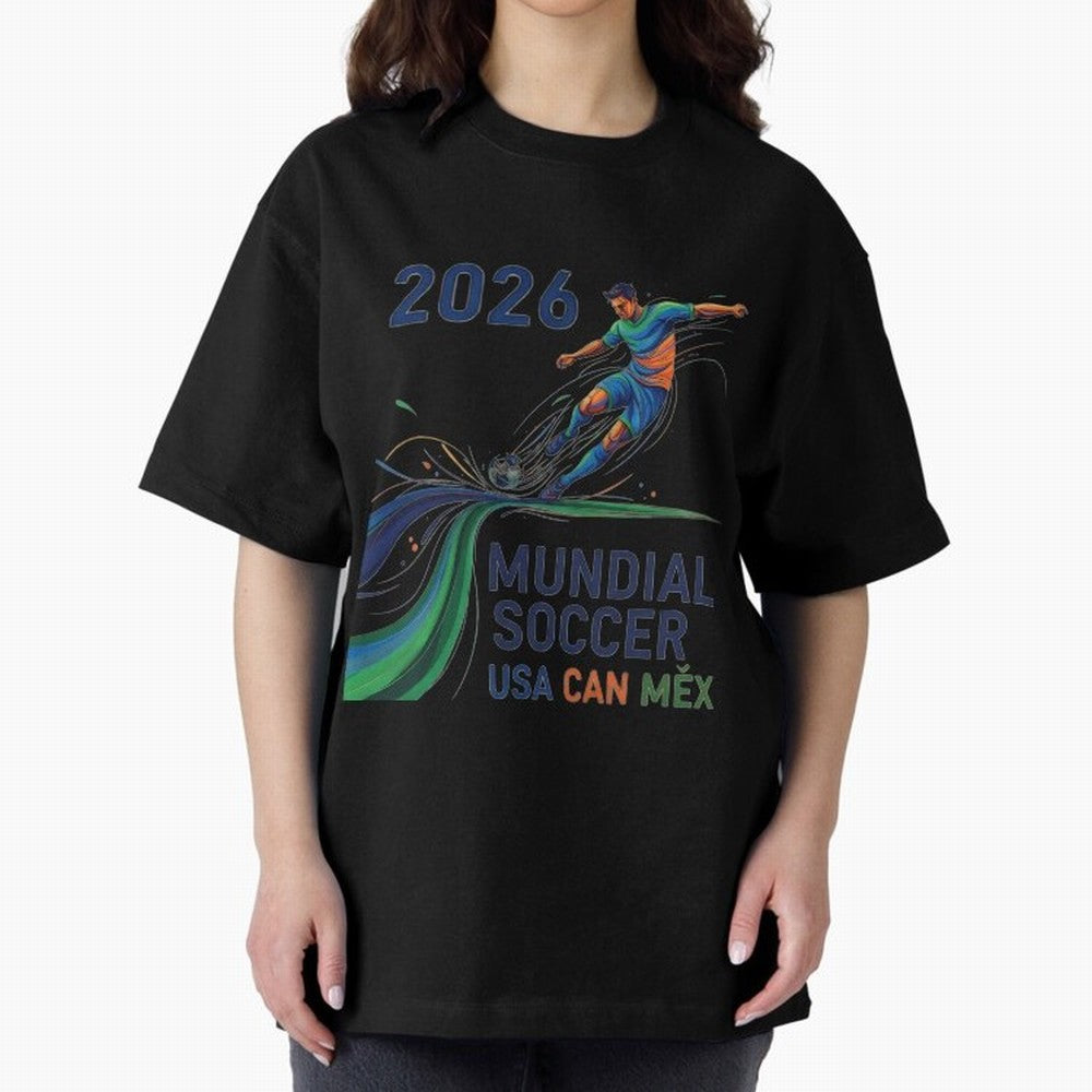 Triangular Goal Art 2026 Oversized T-Shirt Follow Every Goal of Match Day Hype around FIFA World Cup 2026 Group Stage, CR7, Spain, Game Day Rituals, Football Legends, Country Pride and the Road to the Final; Perfect for People Who Love Argentina,