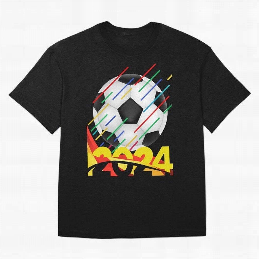 FOOTBALL 2024 Oversized T-Shirt Show Your Tournament Heart for FIFA World Cup 2026 USA Canada Mexico for Fans of Messi and Spain, Bringing Football Passion, Legendary Performances, Festival Vibes and Supporter Community; Ideal for Passionate Fans