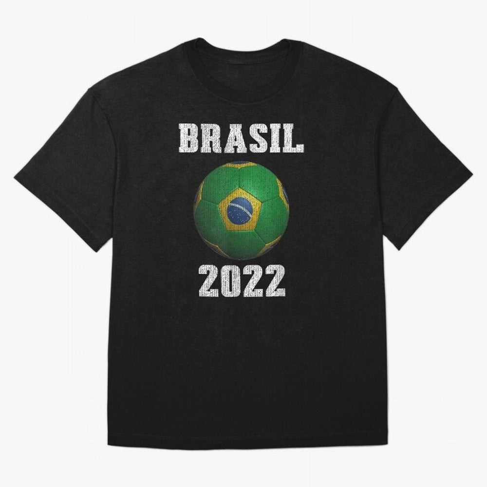 Brasil Flag Soccer Jersey Football Graphic Design T-Shirt Oversized T-Shirt Celebrate Every Goal in the FIFA World Cup 2026 USA Canada Mexico Journey through Messi and Cristiano Ronaldo Highlights, Netherlands Pride, Tournament Hype, Historic