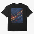 Elevated USA 2026 Soccer Oversized T-Shirt Share the Excitement of FIFA World Cup 2026 USA Canada Mexico Spirit, Built around England and Germany, Cristiano Ronaldo, Goal Celebration Energy, Supporter Heritage, Football Icons and Worldwide